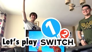 Let's Play (make fools of ourselves in) 1-2 Switch!