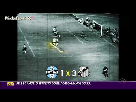 Grêmio x Santos - Taça Brasil 1964 | PELÉ FAZ 4 GOLS E VIRA GOLEIRO. #pele