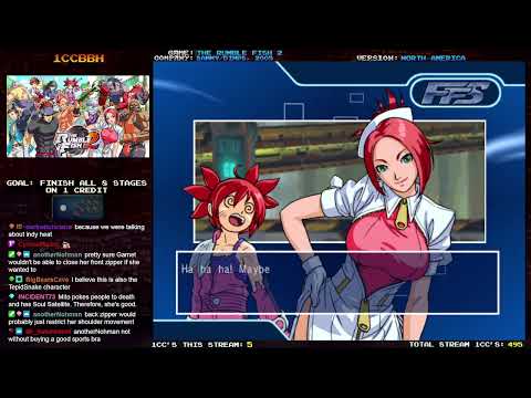 1CCBBH - 496. The Rumble Fish 2 (Garnet, 1 Credit Clear)