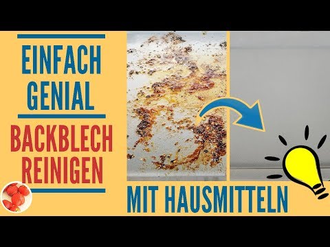 Genialer Trick: Backblech reinigen - Backofenblech mit diesen Hausmitteln mühelos sauber machen