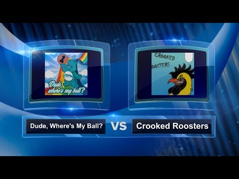 Dude, Where's My Ball? vs Crooked Roosters - Pool Play - Mile High Kickball Open #MHKO2018