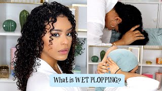 Overnight WET PLOPPING for Maximun Definition & LESS Drying Time!