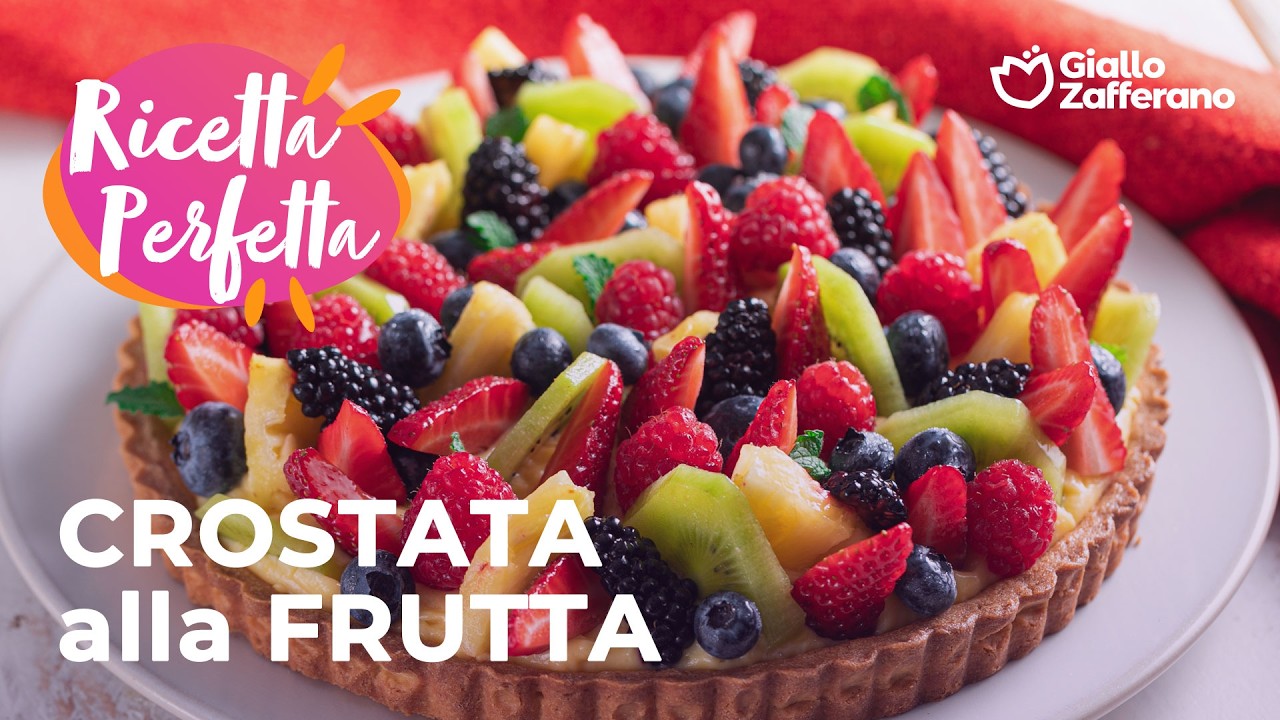 CROSTATA alla FRUTTA☀️🍓🫐✨ successo assicurato!