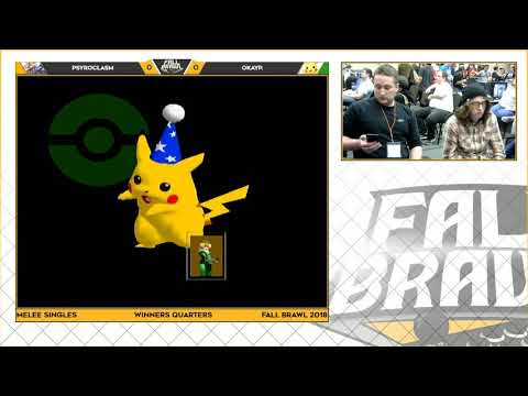 Fall Brawl 2018: Psyroclasm (Sheik) vs. OkayP. (Pikachu) - SSBM Singles