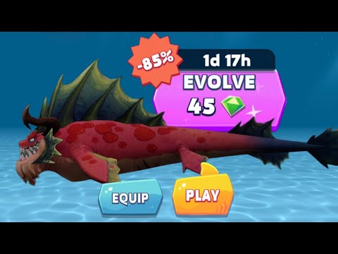 GOT NEW GIANT SHARKNAROK 85% OFF + TRAILER AND GAMEPLAY - Hungry Shark Evolution