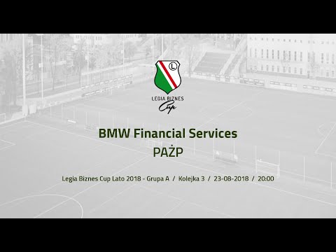 Skrót meczu 3 kolejki. BMW Financial Services - PAŻP (Legia Biznes Cup Lato 2018)