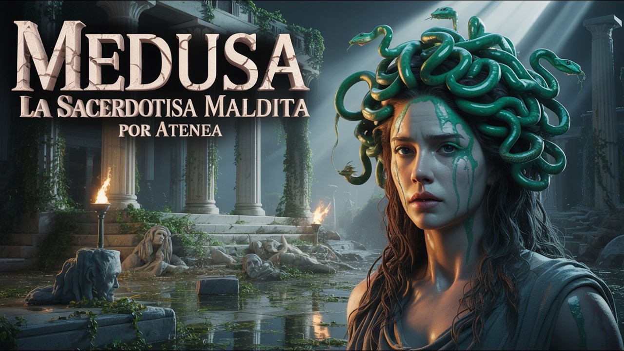 Medusa: La Sacerdotisa Maldita por Atenea - Mitología Griega