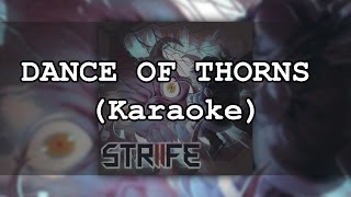 Cover art for Dance of Thorns Karaoke. BONUS track