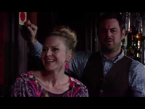 Eastenders Linda lets pam and les watch the Lucy tv appeal in the vic scene