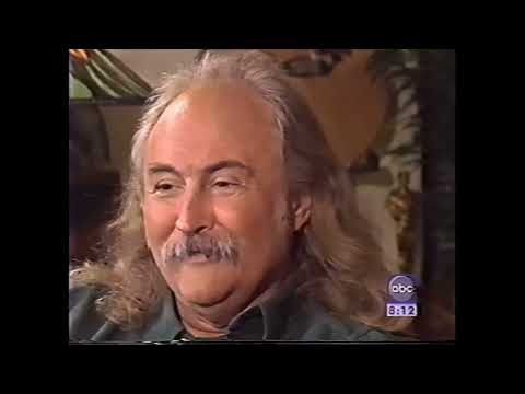 David Crosby interview on Good Morning America 1/24/95 and 1/25/95