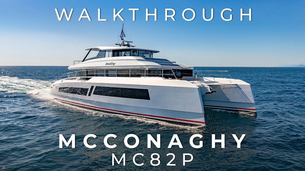 2023 McConaghy MC82P Power Catamaran video thumbnail