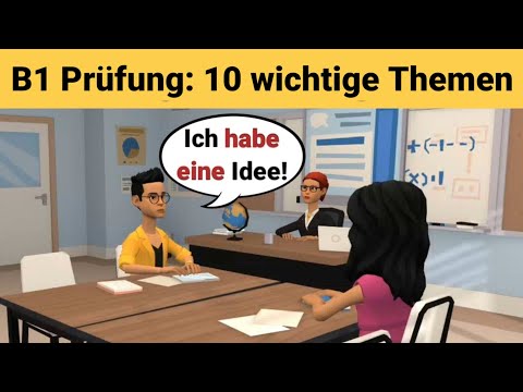 , title : 'Mündliche Prüfung Deutsch B1 | Gemeinsam etwas planen/Dialog | 10 wichtige Themen | sprechen Teil 3'
