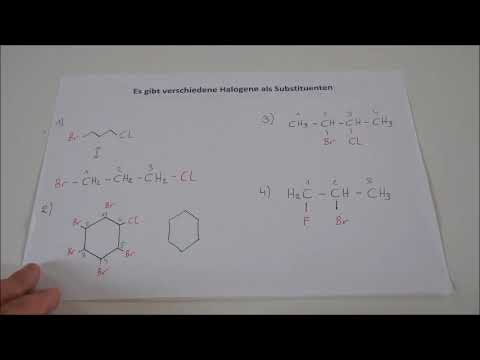 Die Nomenklatur der Halogenalkane nach IUPAC