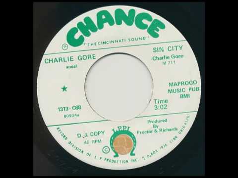 CHARLIE GORE Sin City CHANCE RECORDS 1313-C68