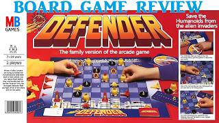 Vintage Defender Board Game   Review & Overview