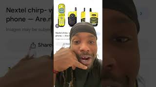 WALKIE TALKI NEXTEL CHIRP PHONE ERA WAS 🔥 😆 #NEXTEL #Motorola