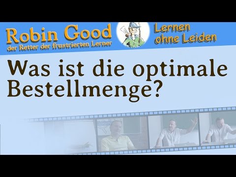Was ist die optimale Bestellmenge?
