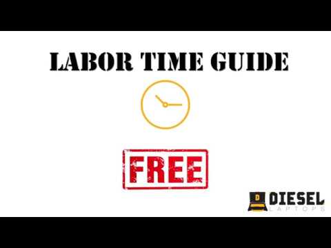 Heavy Truck Labor Time Guide from Diesel Laptops