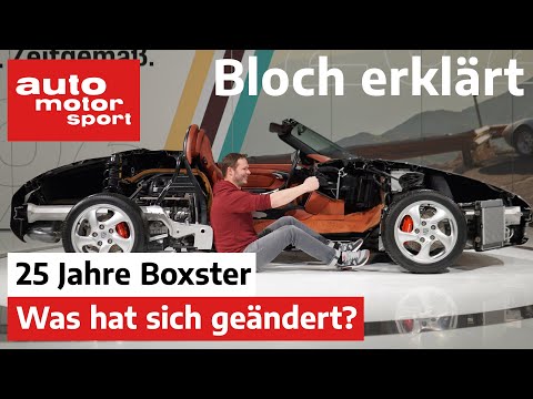 Besser als der Alte? 25 Jahre Porsche Boxster! - Bloch erklärt #138​ | auto motor und sport