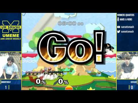 Kuyashi (Marth) vs Minorthreat (Falcon) - UMeMe 23