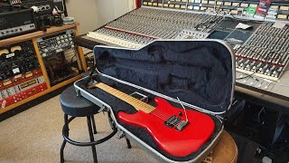 Video thumbnail for Charvel Model 1 80's Super Strat Jackson Pointy Headstock Ferrari Red Guitar Up Close Video Review by Essex Recording Studios