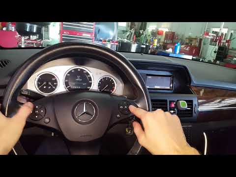 Reset Mercedes Service Message - 2010 GLK350