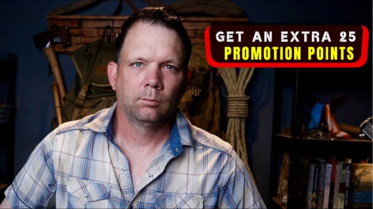 REVEALED! How to get an extra 25 promotion points today! Get promoted to Sergeant or SSG next month!