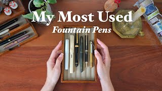 Most Used Fountain Pens - Not What You Thought!