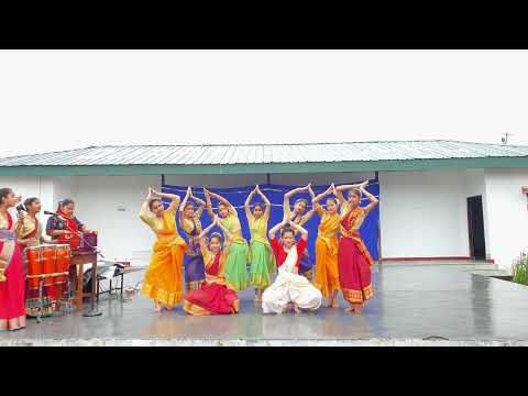 केवी चंपावत के छात्रों द्वारा नृत्य प्रदर्शन