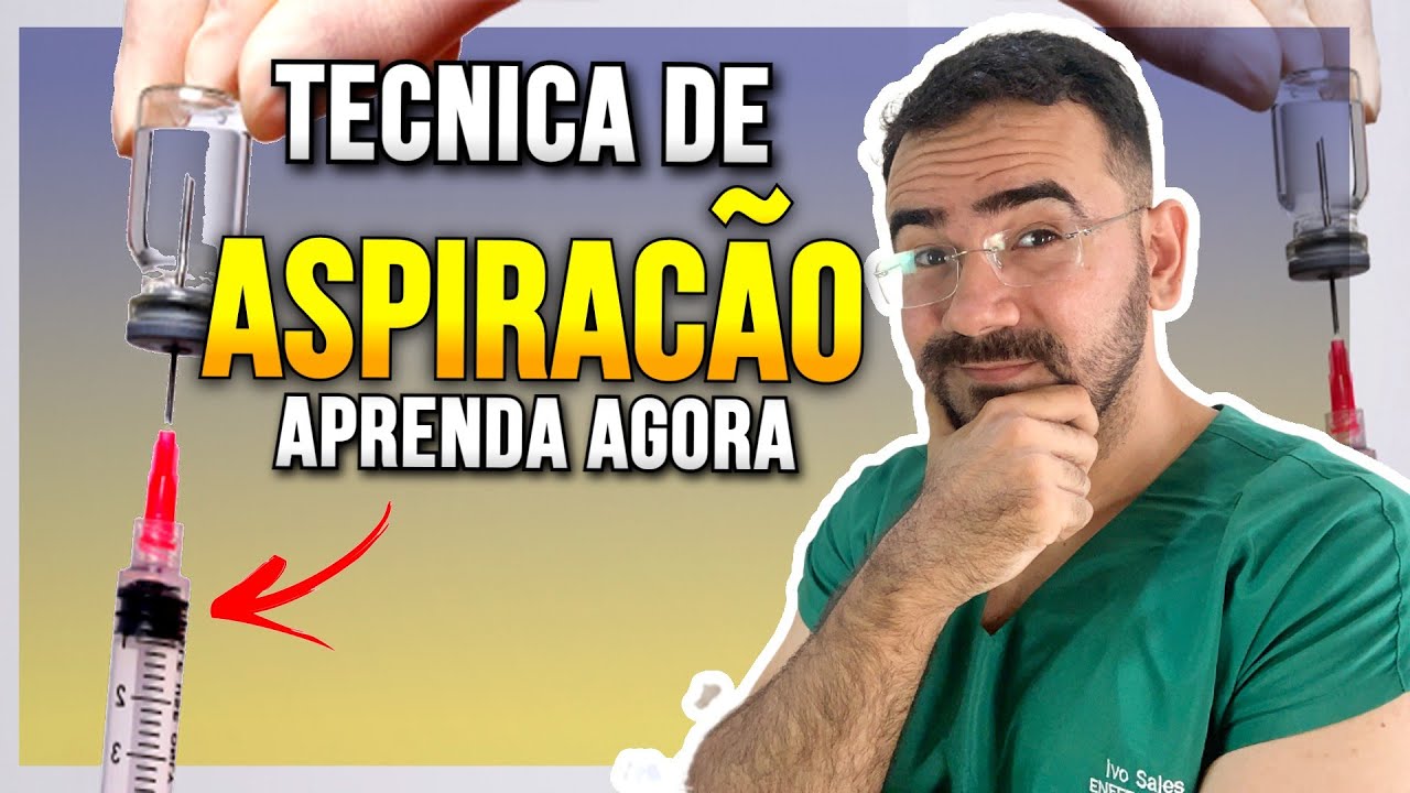 PRÁTICA DE ASPIRAÇÃO DE MEDICAMENTOS - APRENDA A TÉCNICA