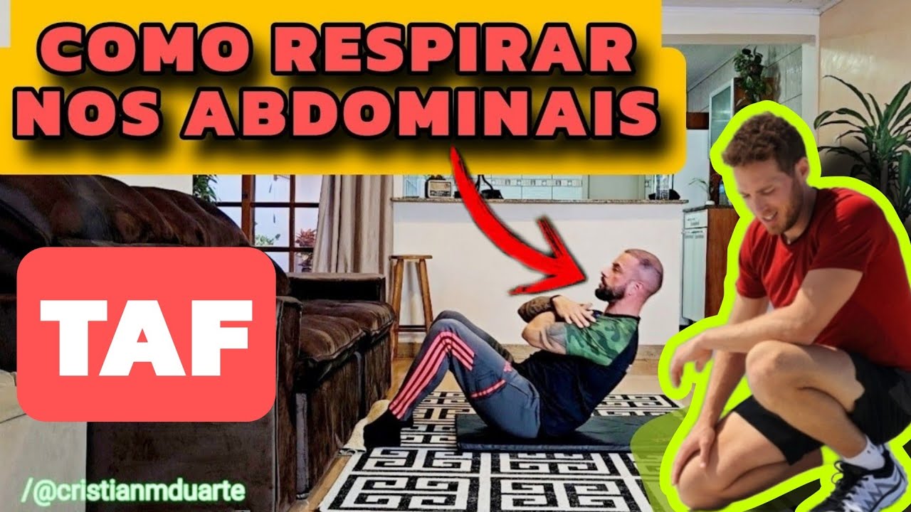 COMO RESPIRAR DURANTE OS ABDOMINAIS! MINIMIZE A FADIGA E MAXIMIZE OS RESULTADOS