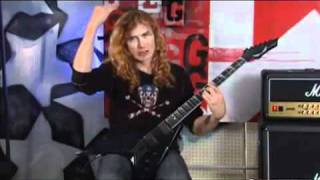 Dave Mustaine - Spider Chord Hand Changes demonstration.flv
