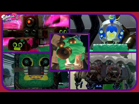 Splatoon 2 Octo Expansion-All Boss Encounters