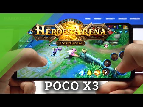 Heroes Arena on POCO X3 – Check Gaming Quality