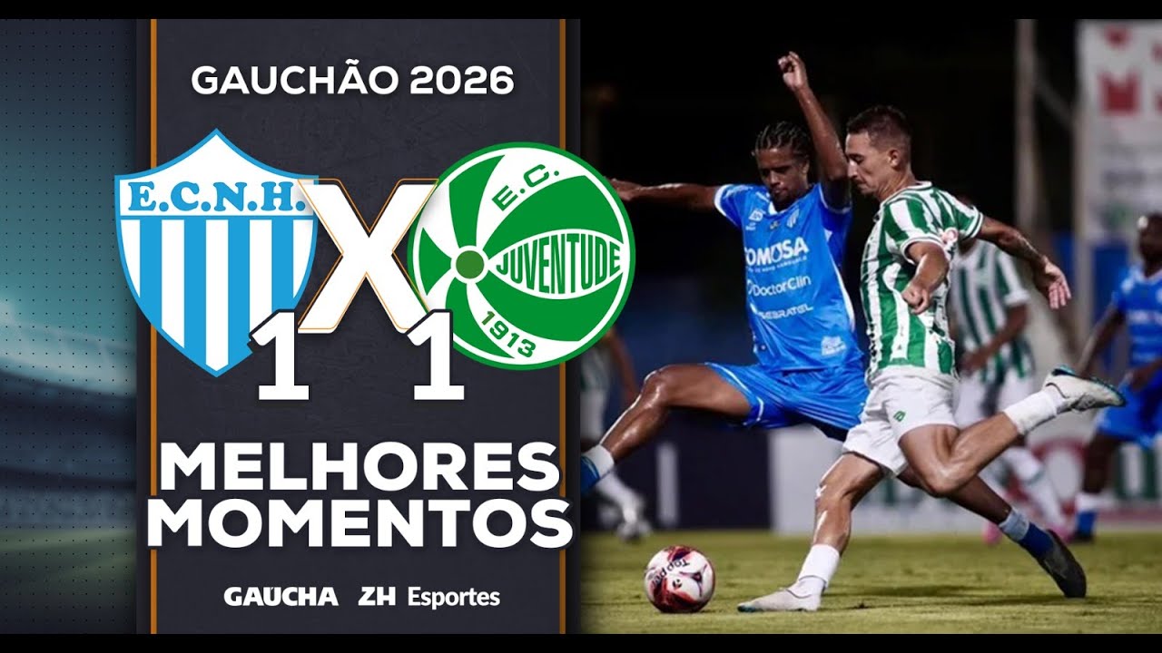 Novo Hamburgo vs Juventude Highlights