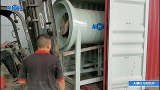 Mortar AIMIX Mortar Plant 1-100ton Tipe Menara Tipe Tangga Tipe Otomatis Penuh
