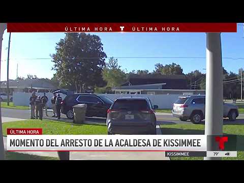 Video del arresto de la alcaldesa de Kissimmee, Jackie Espinosa