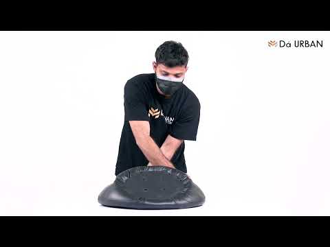 Da Urban Smiley Height Adjustable Bar Stool (Red)