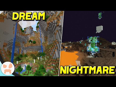 The Minecraft DREAM & NIGHTMARE DIMENSIONS...