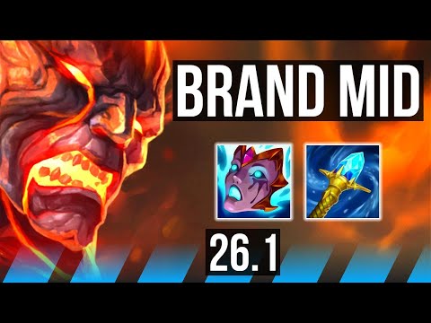 BRAND vs VIKTOR (MID) | Perfect KDA: 7/0/10 | EUW Master | 26.1