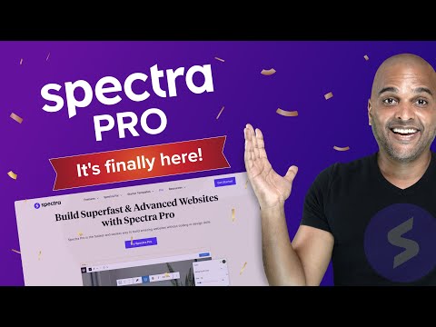 Spectra Pro WordPress Walkthrough - IT'S FINALLY HERE!