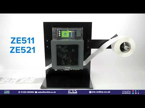 Image of Zebra ZE500 Series Print Engines video thumbnail