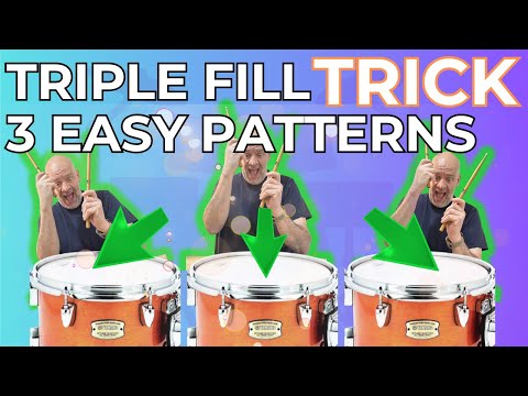 How to PLAY TRIPLETS on Drums | EASY Drum Fills for Beginners🥁🎶🔥