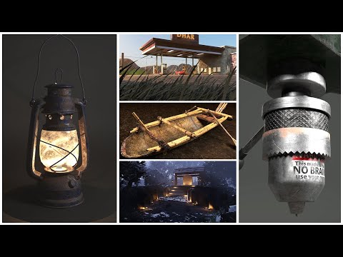 3D Modeling,Texturing & Lighting Showreel | ABIR DHAR