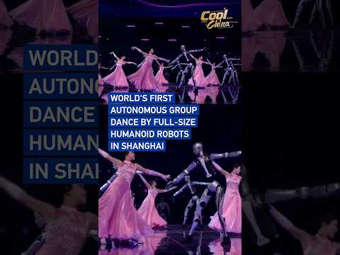 World's first autonomous group dance by full-size humanoids takes place in Shanghai