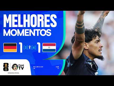 Melhores momentos de Alemanha x Paraguai