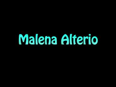 Learn How To Pronounce Malena Alterio