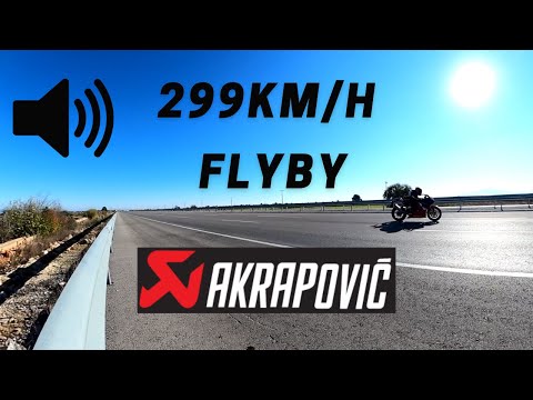 HONDA CBR1000RRR ACCELERATION | AKRAPOVIC EXHAUST FLYBY |