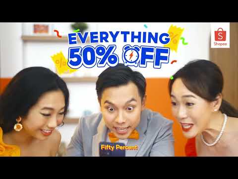 Get Everything 50% Off during Shopee 12pm!
