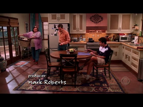 二人半の男 - アランは所有されている取得します。 (Two and a Half Men - Alan gets owned)